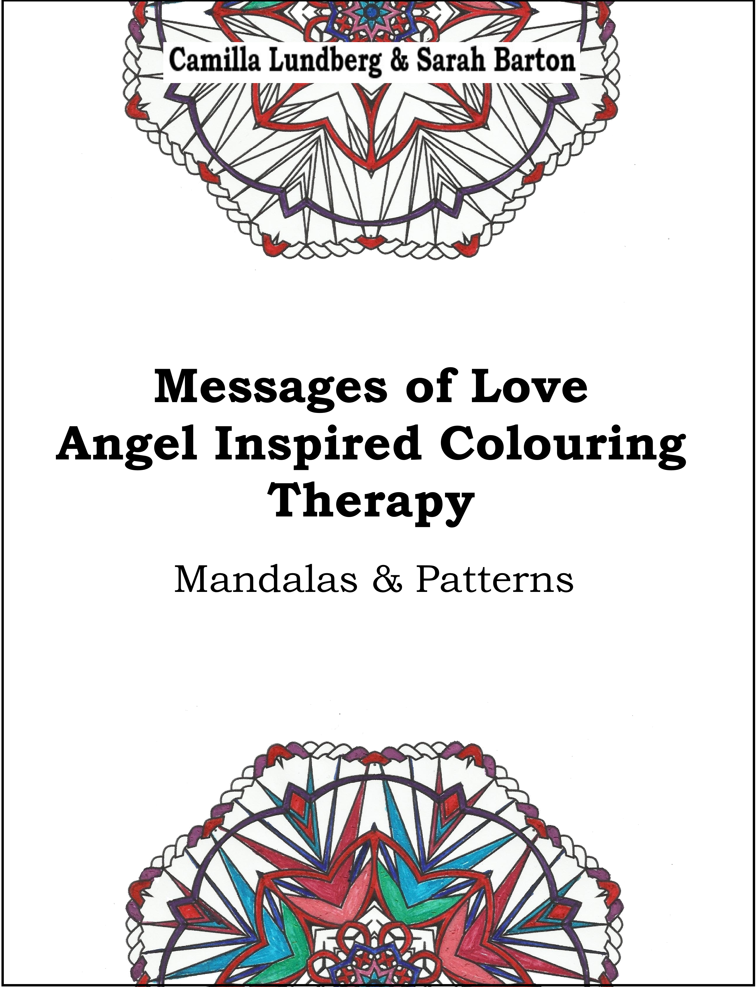 my messages of love angel inspired colouring therapy download version
