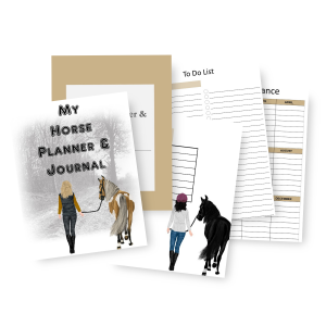 horse planner & journal product image