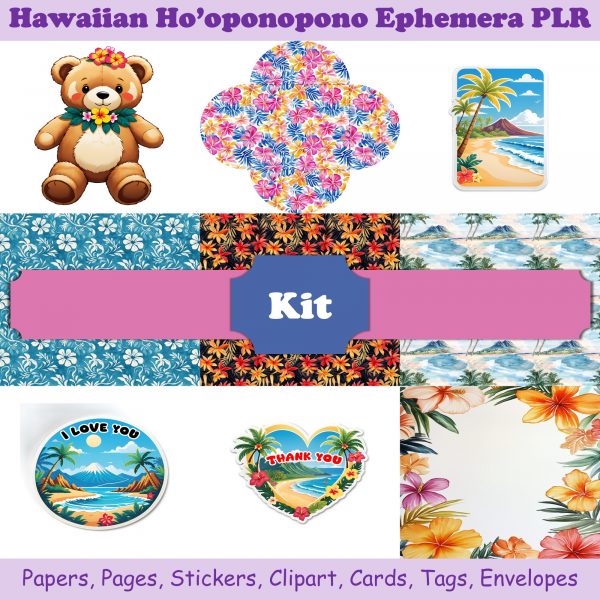 hawaii ephemera mockup