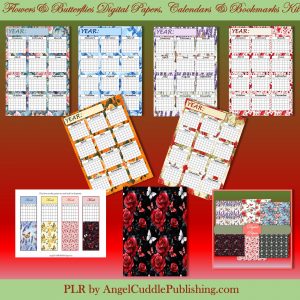 flowers & butterflies kit